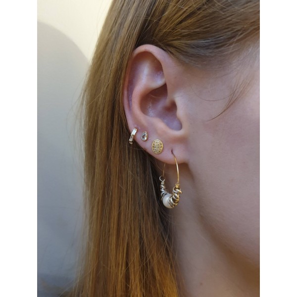 Hanka IN auskarai su perlais